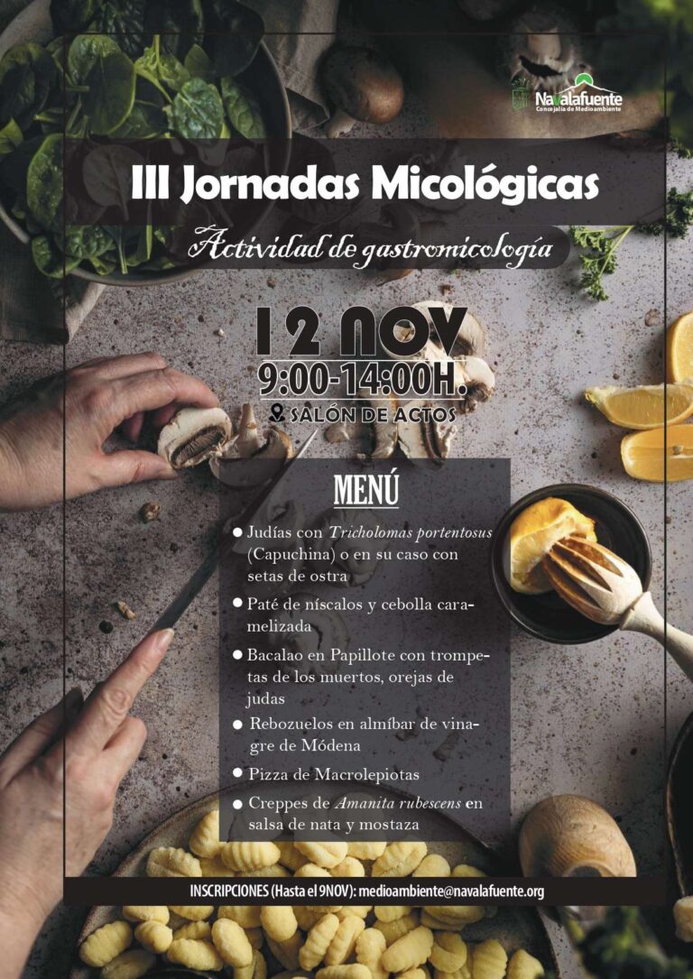 III Jornadas Micológicas de Navalafuente 🍄