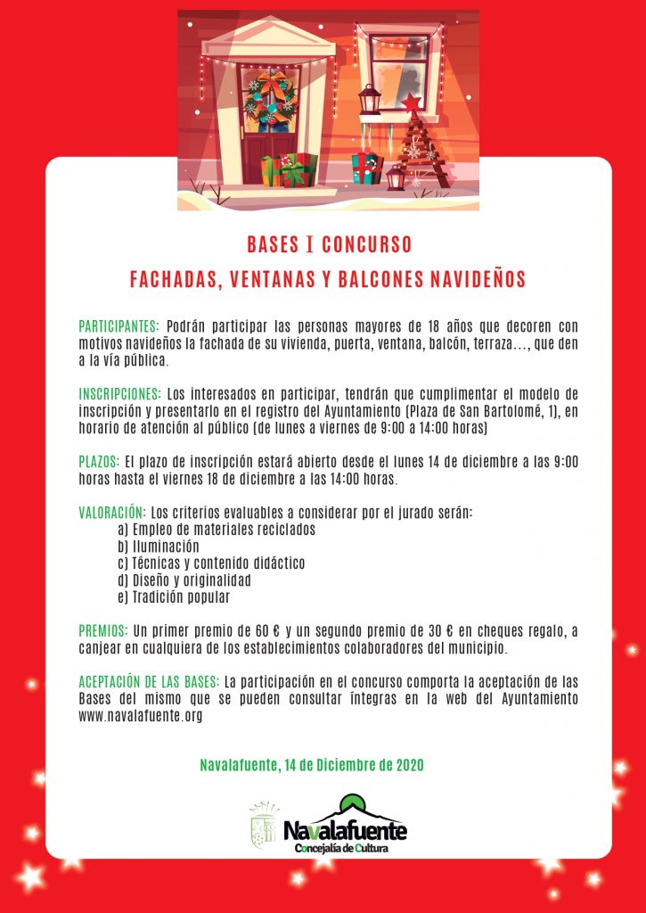 Concurso Fachadas, Ventanas y Balcones Navideños