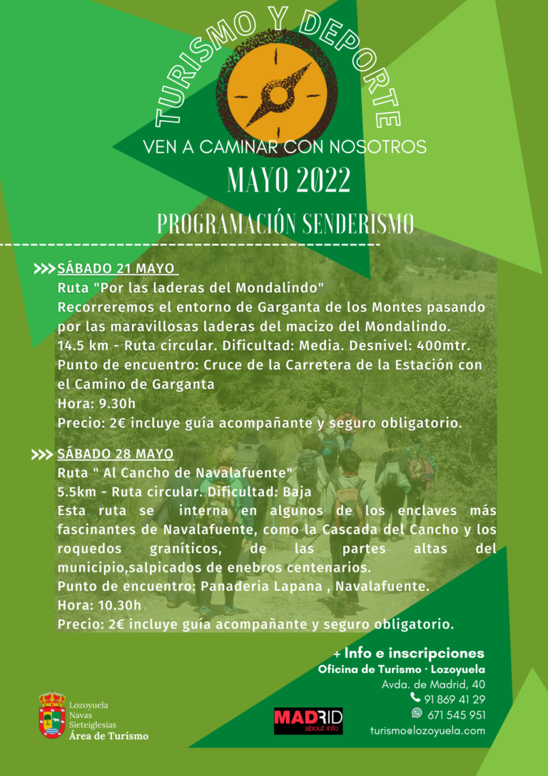 RUTA SENDERISMO