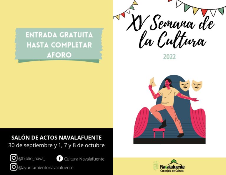 Programa de la XV Semana Cultural