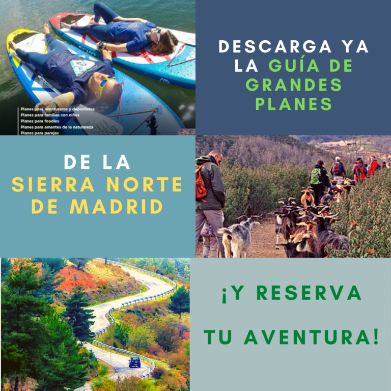 DESCARGA AQUÍ LA GUÍA DE GRANDES PLANES de la Sierra Norte de Madrid