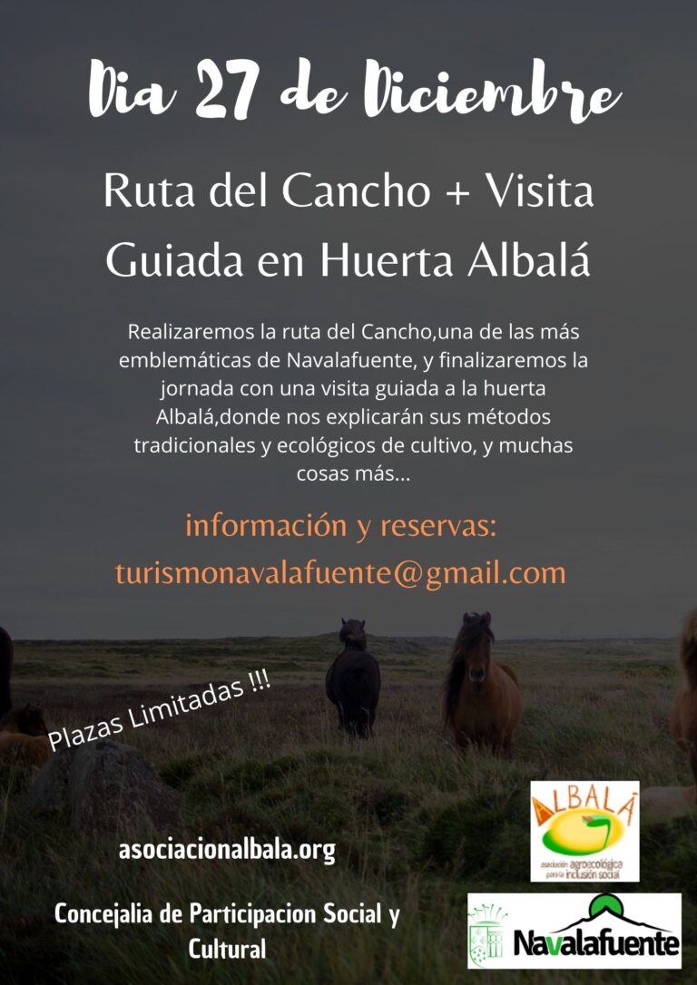 Ruta del Cancho + Visita Guiada  Huerta Albalá