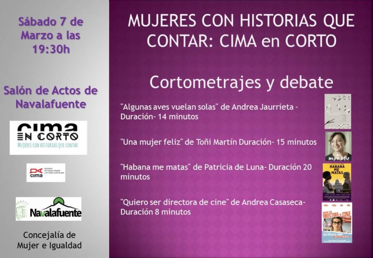 CICLO DE CORTOMETRAJES DIRIGIDOS POR MUJERES